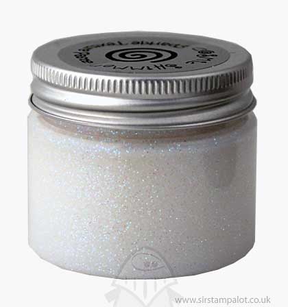 SO: Cosmic Shimmer Sparkle Texture Paste - Icicle Blue Sparkle 5