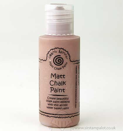 SO: Cosmic Shimmer Matt Chalk Paint - Umber 50ml