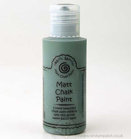 SO: Cosmic Shimmer Matt Chalk Paint - Ivy 50ml