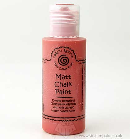 SO: Cosmic Shimmer Matt Chalk Paint - Red Velvet 50ml