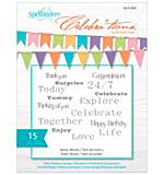 Celebrations Stamps 4x6 15pk - Many Words