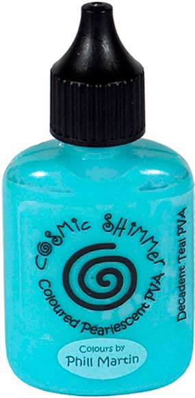 SO: Cosmic Shimmer Decadent Collection - PVA Glue Teal
