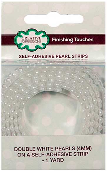 SO: Self-Adhesive Pearl Strips - Self-Adhesive Pearl Strips - Double White
