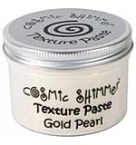 SO: Cosmic Shimmer Texture Paste, Gold Pearl