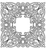 SO: Creative Expressions Baroque Frame Pre-Cut Stamp