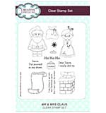 Mr and Mrs Claus A5 Clear Stamp Set