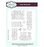 SO: Zentangle Festive Sentiments A5 Clear Stamp Set