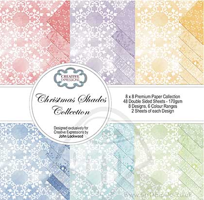 SO: Christmas Shades Collection 8 x 8 Premium Paper Pad