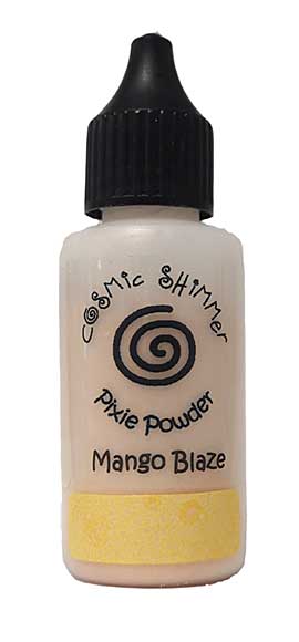 SO: Cosmic Shimmer Pixie Powder - Mango Blaze