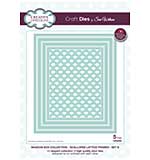 Sue Wilson Cutting Die - Shadow Boxes Collection - Scalloped Lattice Frames - Set B