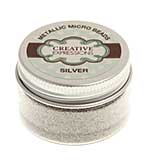 SO: Creative Expressions - Metallic Micro Beads - Silver