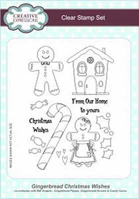 SO: Gingerbread Christmas Wishes (Clear Stamp Set)