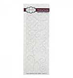 SO: Self Adhesive Mini Pearl Swirls - White Left Facing