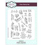 Sue Wilson Cutting Die - Clear Stamps - Sweet Wishes