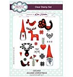 Scandi Christmas A5 Clear Stamp Set