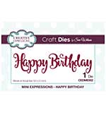 Sue Wilson Cutting Dies - Mini Expressions - Happy Birthday [SW1801]