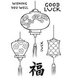 SO: Woodware Clear Magic - Japanese Lanterns [WW1801]