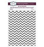 Emboss Folder Zig Zag Squares Emboss Folder Zig Zag Squares