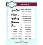 SO: Clear Stamp Sets - Big Ideas Clear Stamp Set