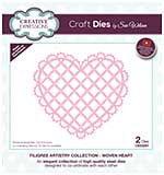 Filigree Artistry Collection Woven Heart Craft Die