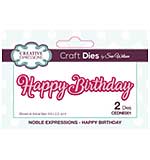 SO: Noble Expressions Collection Happy Birthday Craft Die