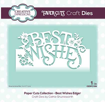 SO: Paper Cuts Collection - Best Wishes Edger
