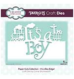 Paper Cuts Collection - It's a Boy Edger