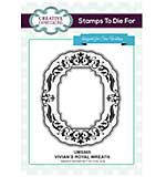 Vivian's Royal Wreath Pre Cut Stamp