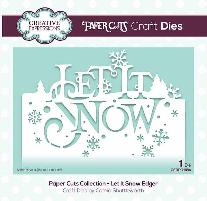 SO: Paper Cuts Collection - Let It Snow Craft Die