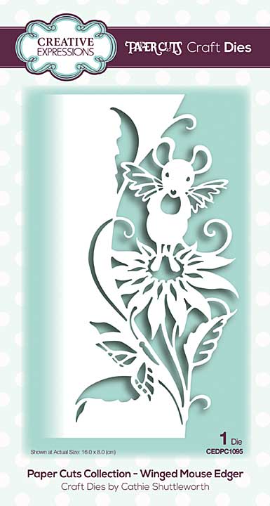 SO: Paper Cuts Collection - Winged Mouse Edger Craft Die