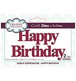 SO: Noble Expressions Happy Birthday Craft Die