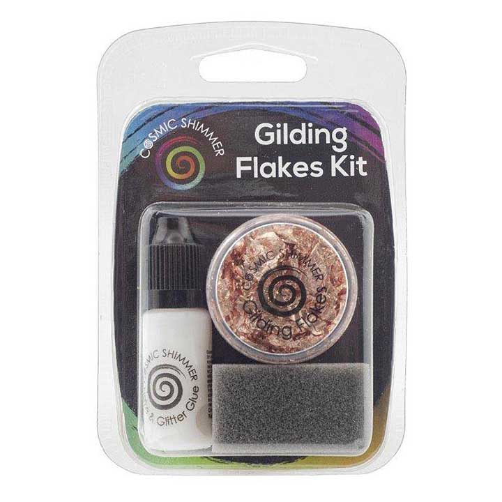 SO: Cosmic Shimmer Gilding Flakes Kit Copper Kettle