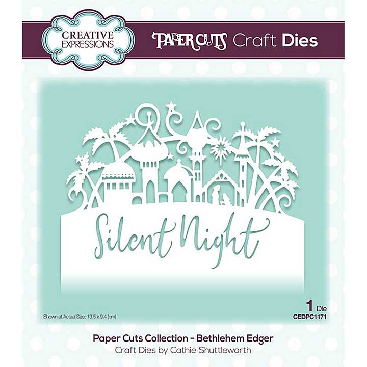 SO: Creative Expressions Paper Cuts Bethlehem Edger Craft Die