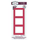 Creative Expressions Sue Wilson Slimline Outer Scalloped Rectangle Aperture Trio Craft Die