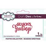 SO: Creative Expressions Sue Wilson Mini Expressions Seasons Greetings Craft Die