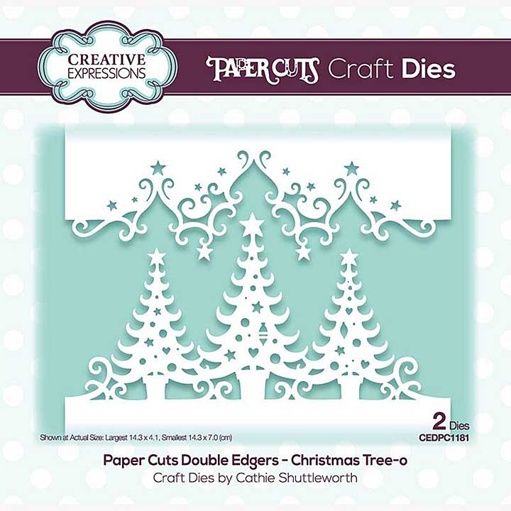 SO: Creative Expressions Paper Cuts Christmas Tree-o Double Edger Craft Die