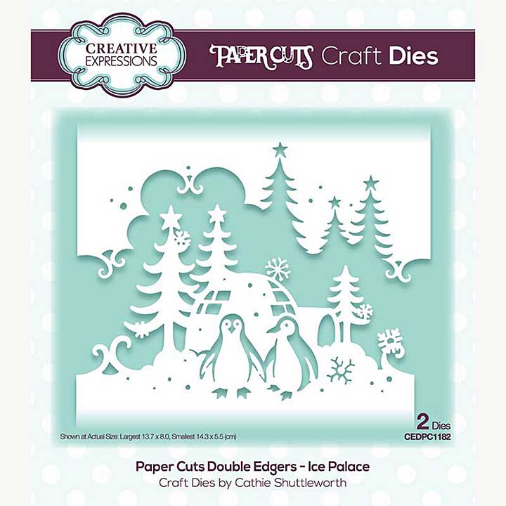 SO: Creative Expressions Paper Cuts Ice Palace Double Edger Craft Die