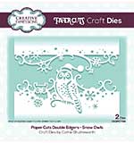 SO: Creative Expressions Paper Cuts Snow Owls Double Edger Craft Die