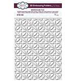 Creative Expressions Moroccan Tile 3D Embossing Folder (5.75in x 7.5in)
