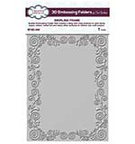 SO: Creative Expressions Swirling Frame 3D Embossing Folder (5.75in x 7.5in)