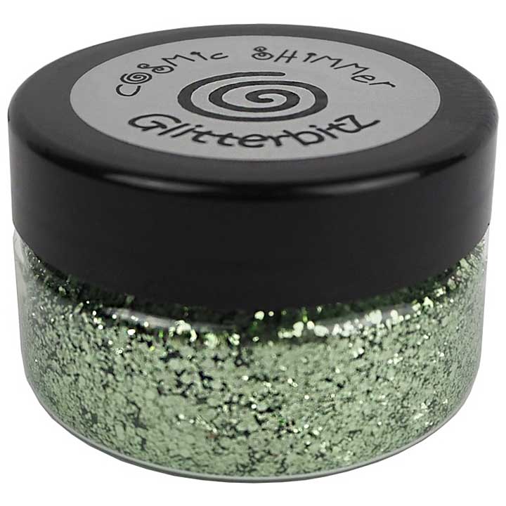 Cosmic Shimmer Glitterbitz Sea Green 25ml