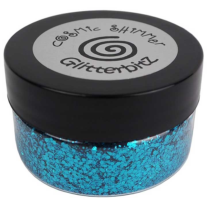 Cosmic Shimmer Glitterbitz Turquoise 25ml