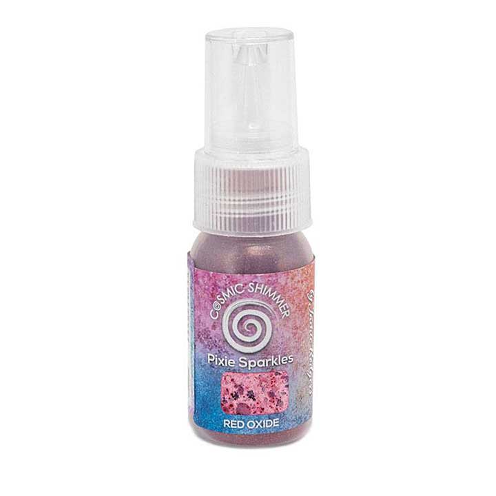 SO: Cosmic Shimmer Jamie Rodgers Pixie Sparkles Red Oxide 30ml