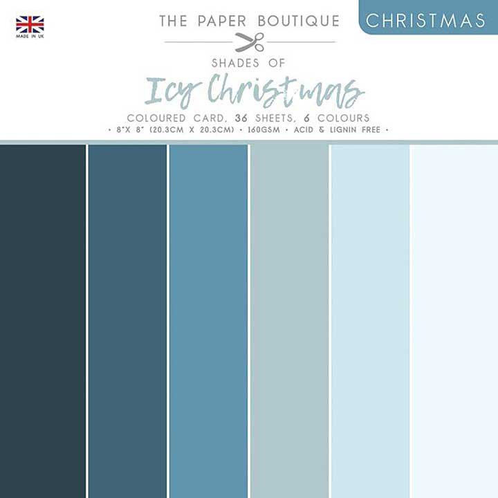 The Paper Boutique Christmas . Shades Of Ice 8?8 Colours