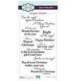 Creative Expressions Designer Boutique Collection Most Wonderful Time Of The Year DL Clear Stamp Set