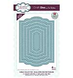 SO: Creative Expressions Sue Wilson Noble Scalloped End Rectangles Craft Die