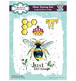 Creative Expressions Bonnita Moaby Queen Bee Clear Stamp Set (6 x 8)