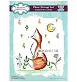 Creative Expressions Bonnita Moaby Clever Fox Clear Stamp Set (6 x 8)