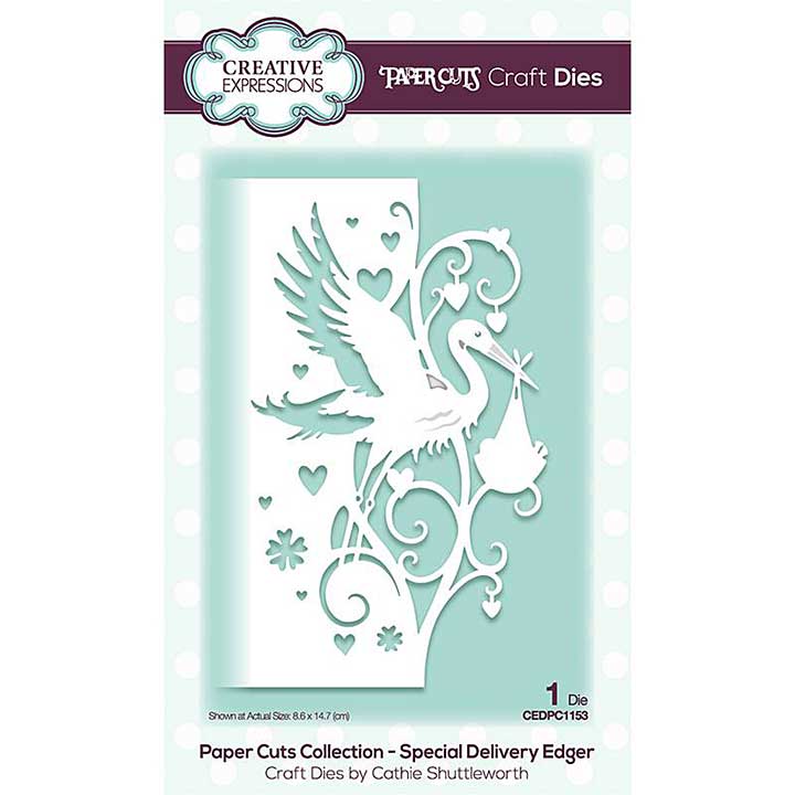 Creative Expressions Paper Cuts Edger Special Delivery Craft Die