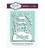 Creative Expressions Paper Cuts Birthday Cake Craft Die